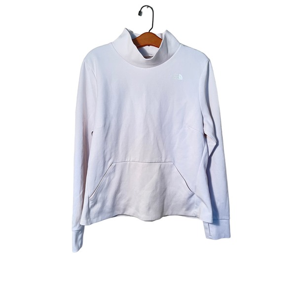 The North Face City Standard Double-Knit Funnel Neck Gardenia White VGC - Picture 1 of 11